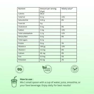 Energyze Premium Moringa Powder — view 3
