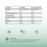 Energyze 21 Ingredients Supergreen - GetEnergyze