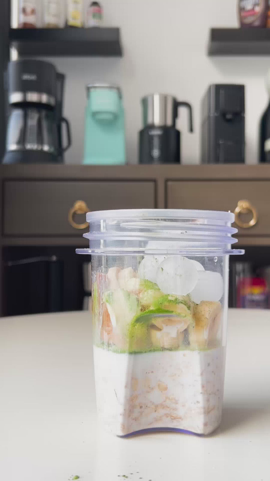 Peanut Butter Oats Energyze Milkshake